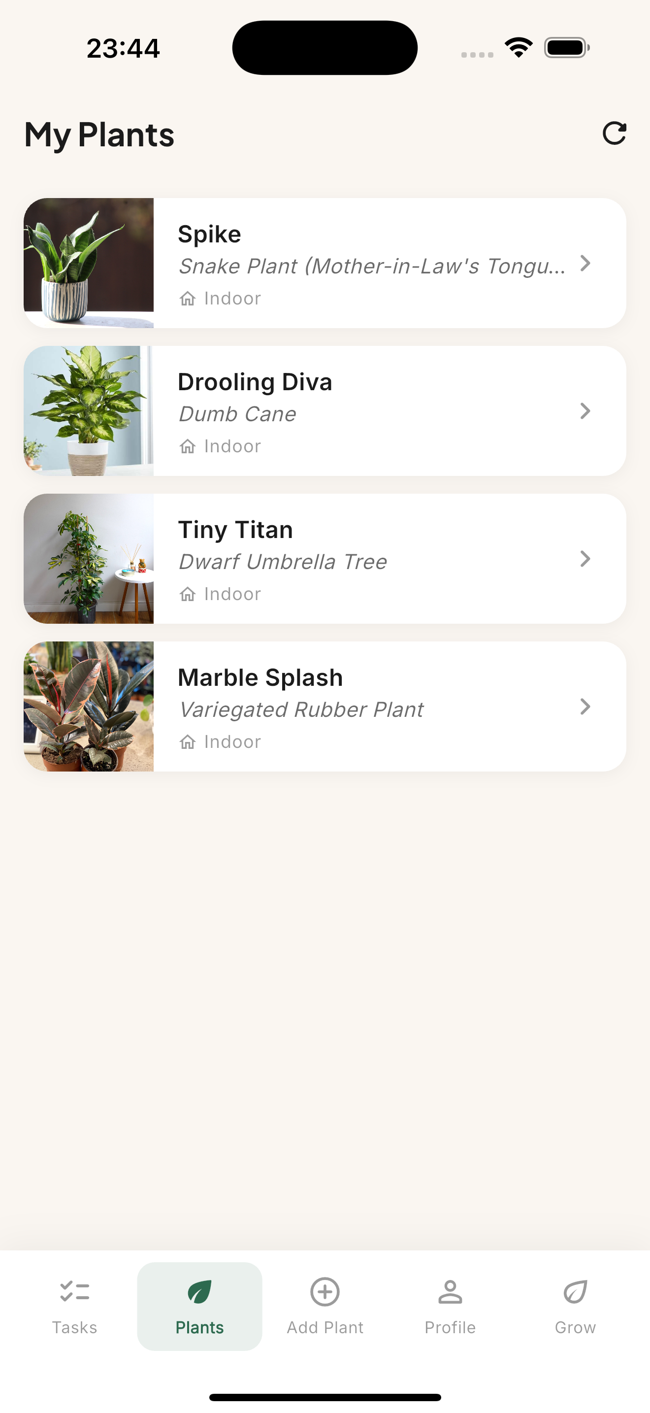 Plantive App Screenshot 2